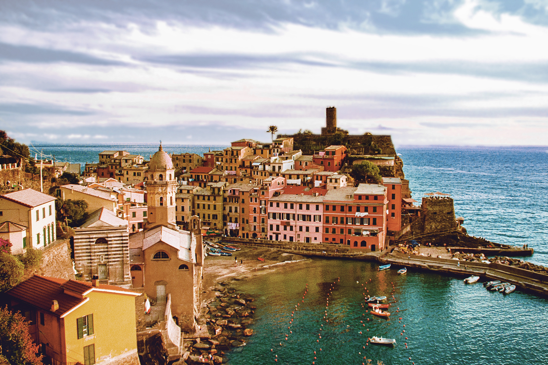 Leaving Vernazza - Heading North