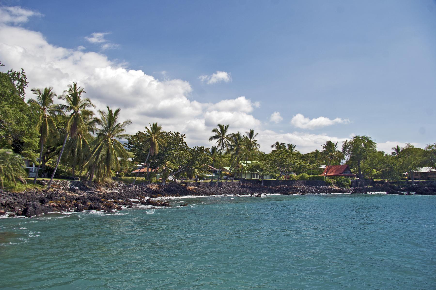 Shoreline Near City of Refuge - Big Island